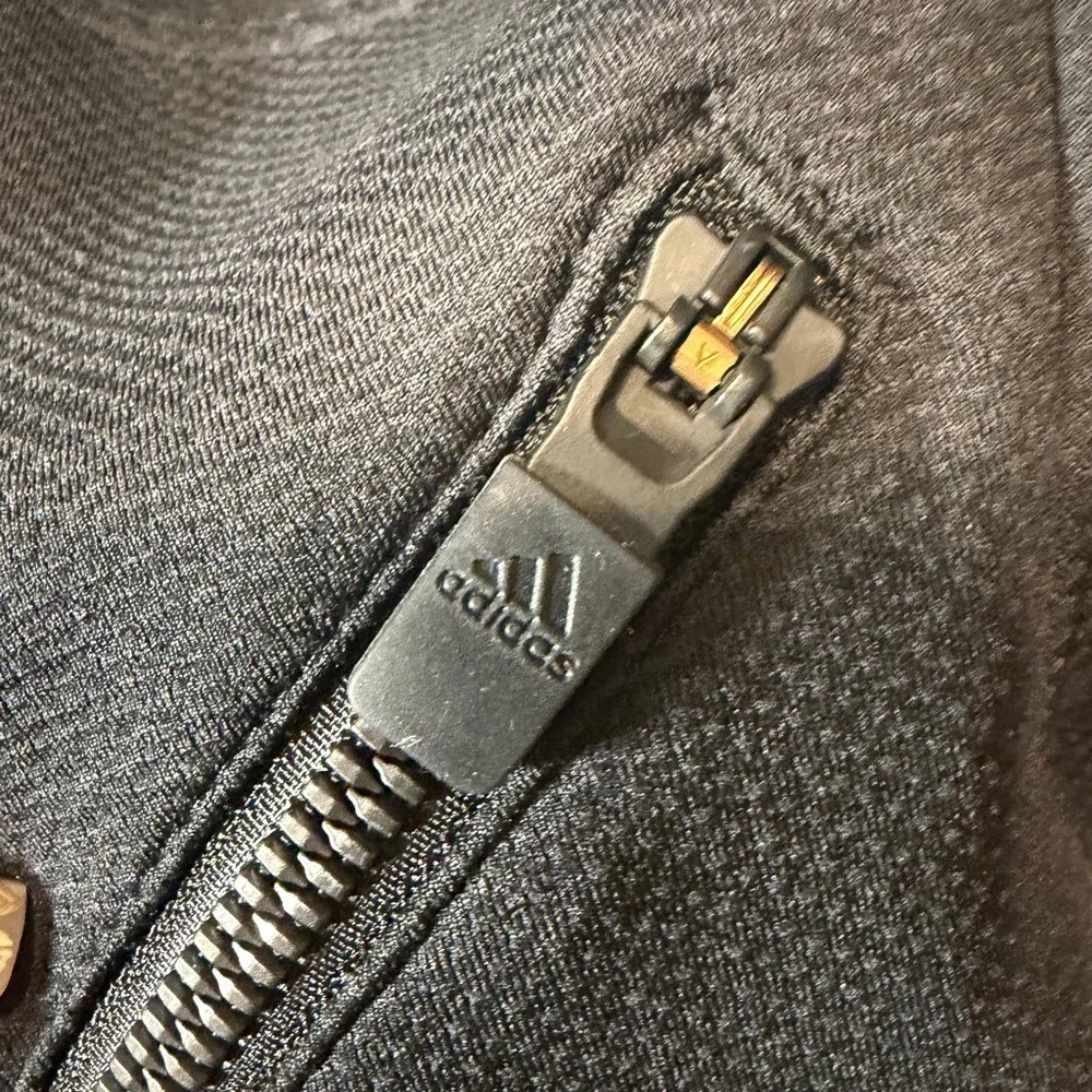 NWOT Adidas Black Climalite Jacket #0078